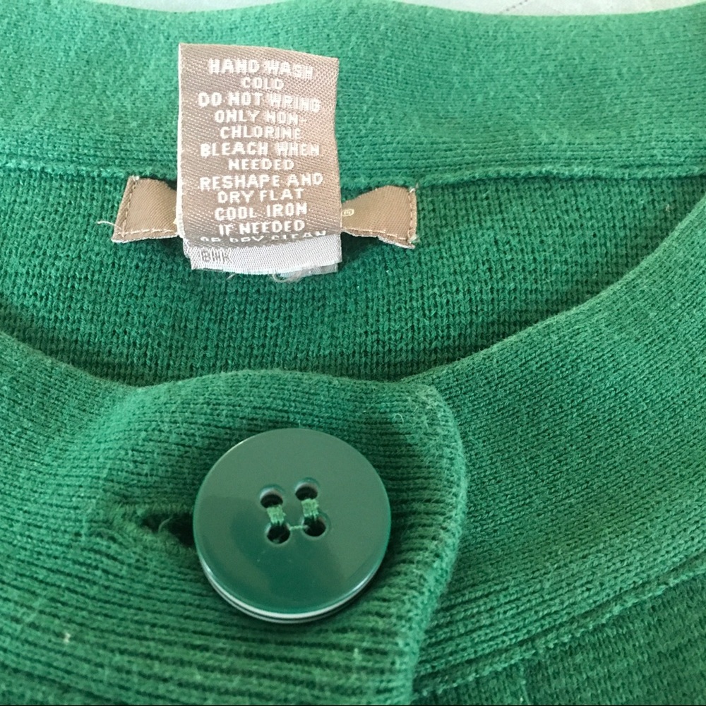 🔖Price Drop🔖Emerald Green Sweater Jacket - Picture 4 of 5